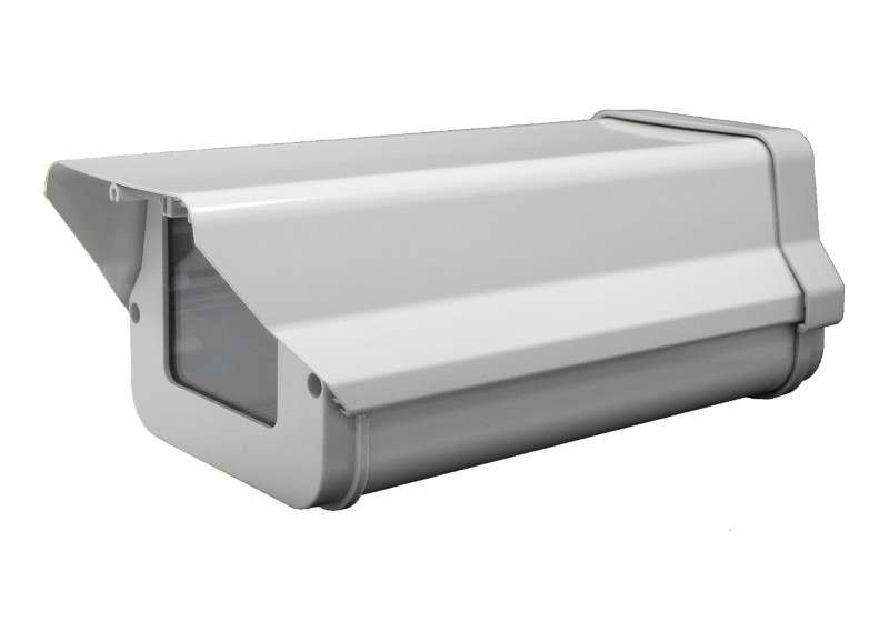 SpyG SEC-605HB Кожух наружный алюминиевый, 12В, вентилятор, обогреватель, IR подсветка, 373х140х115мм (Д*Ш*В) РАСПРОДАЖА