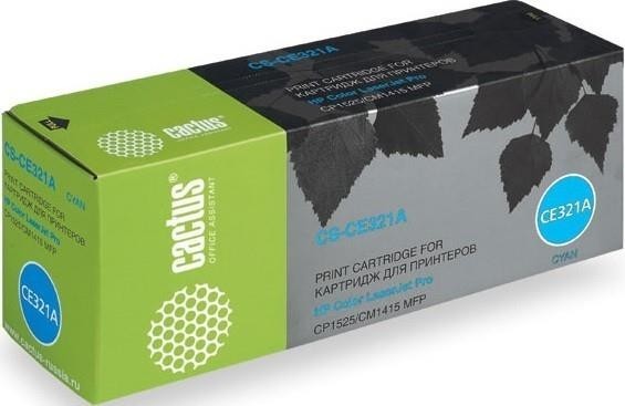 Картридж CYAN /LJ CP1525 1.3K CS-CE321A CACTUS