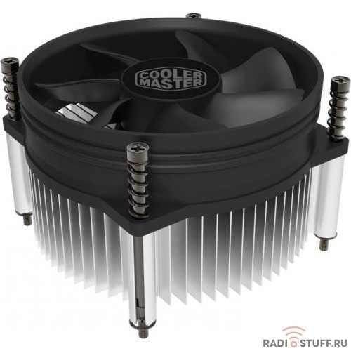 Cooler Master i50 STD (RR-I5A7-22FK-N1) { LGA1700, FAN 9225 nonLED 2200RPM 3pin, All Aluminu, 65w}