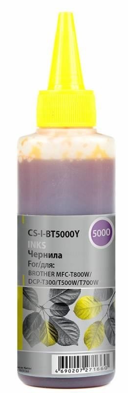 Чернила YELLOW 100ML /DCP-T300 CS-I-BT5000Y CACTUS