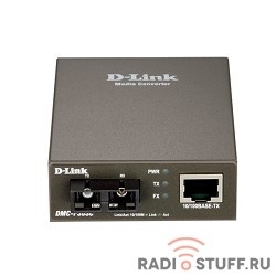 D-Link DMC-F30SC/A1A/E Медиаконвертер из 100BASE-TX по витой паре в 100BASE-FX по одномодовому волокну (30 км, SC) 