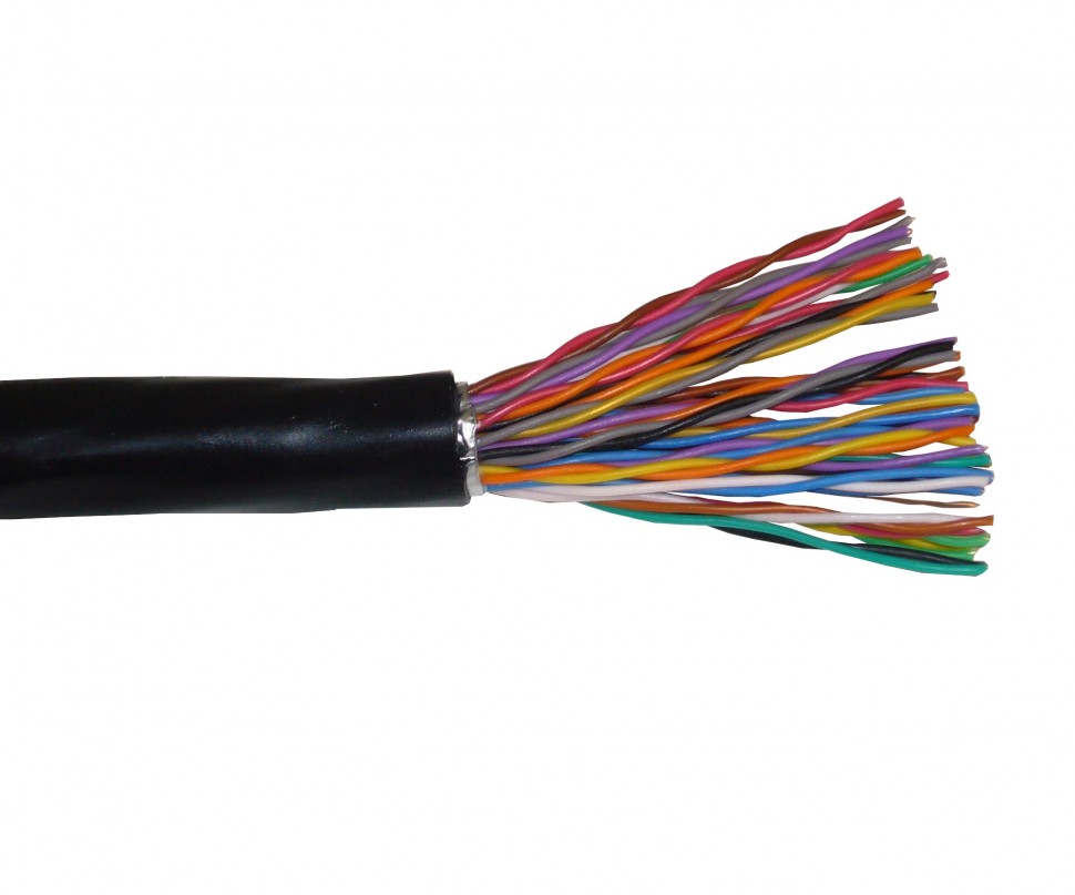 Кабель LC FTP25 cat.5, 305м, 0,45мм, наружный, черный