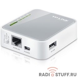 TP-Link TL-MR3020 v3.2 N300 3G/4G Портативный Wi-Fi роутер