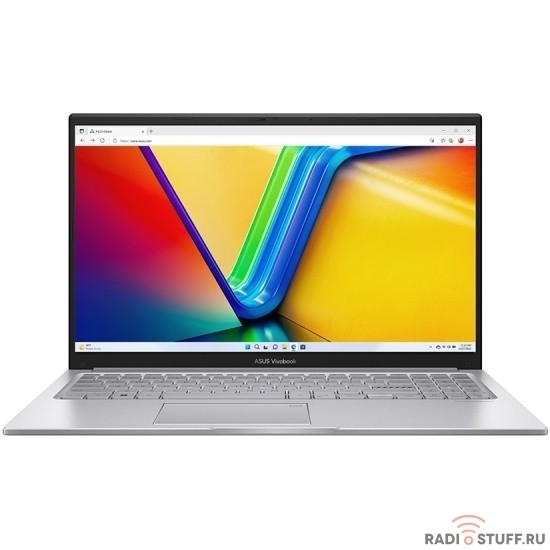 ASUS VivoBook 16 M1605YA-MB006 [90NB10R2-M00B30] Cool Silver 16" {WUXGA Ryzen 5 7530U/8192Mb/512PCISSDGb/Radeon Vega 7/DOS}