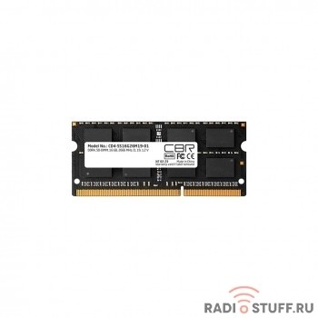 CBR DDR4 SODIMM 16GB CD4-SS16G26M19-01 PC4-21300, 2666MHz, CL19