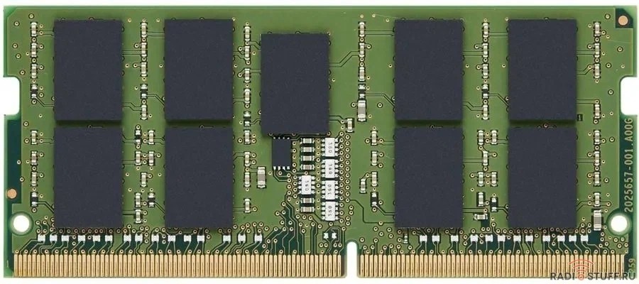 Память DDR4 Kingston KSM32SED8/32MF 32ГБ SO-DIMM, ECC, unbuffered, PC4-25600, CL22, 3200МГц
