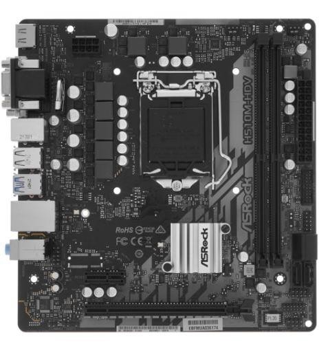 Материнская плата H510 S1200 MATX H510M-HDV R2.0 ASROCK