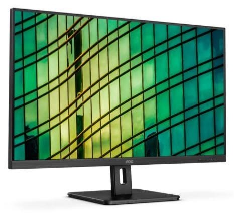 LCD AOC 31.5" U32E2N черный {VA 3840x2160 4ms 178/178 350cd 20M:1 2xHDMI2.0 DisplayPort1.2 MM}