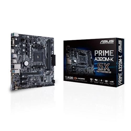 Материнская плата AMD A320 SAM4 MATX PRIME A320M-K ASUS