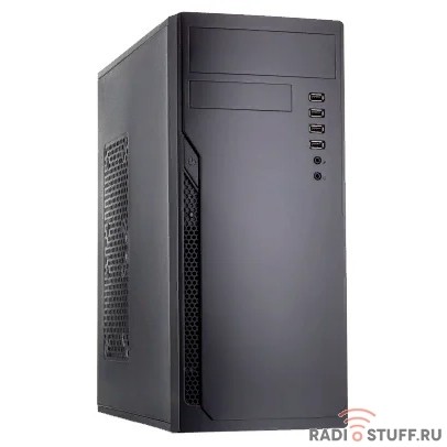 Foxline FL-301 ATX, w/o  PSU 1x5.25EXT, 1x3.5EXT, 4x3.5INT, 4xUSB2.0, HDA, w/o FAN, no pwr cord