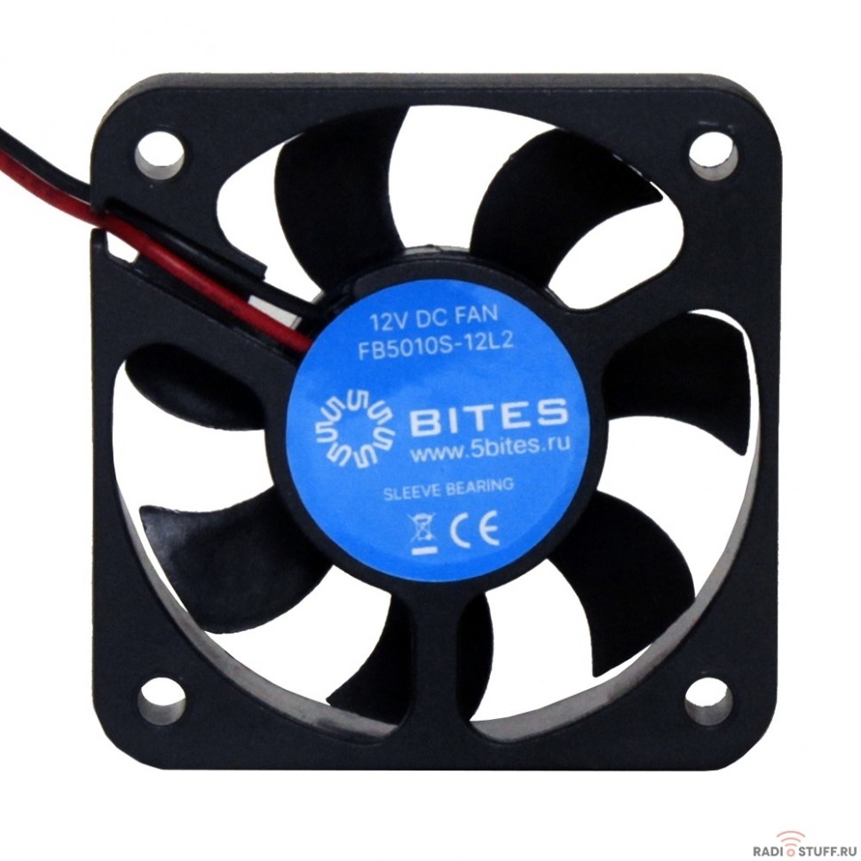 5bites Вентилятор FB5010S-12L2 50X10 / SLEEVE / 4200RPM / 2P