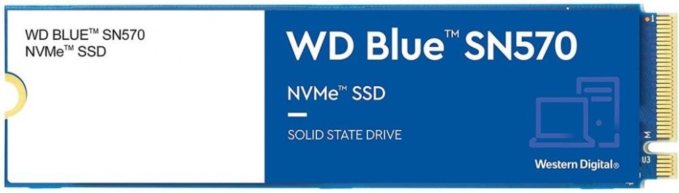 SSD жесткий диск M.2 2280 1TB BLACK WDS100T3B0C WDC