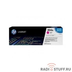 HP Картридж CC533AC лазерный пурпурный (2800 стр)  (белая корпоративная коробка)