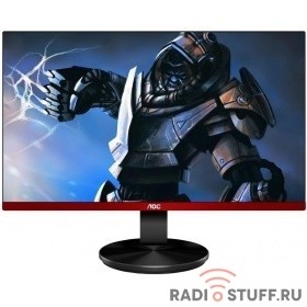 LCD AOC 23.8'' G2490VXA Black-Red {VA 1920х1080 144Hz 350cd 178/178 3500:1 1ms 8bit HDMI1.4 DisplayPort1.2 AdaptiveSync FreeSync(Prem) 2x2W AudioOut VESA}