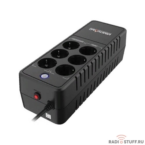 Импульс ИБП ЭКСПЕРТ 850 {850 ВА/490 Вт, 6xSCHUKO, USB}  {EX85101/EX85102}
