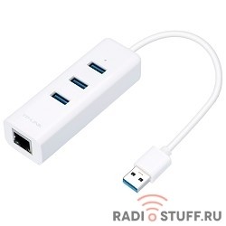 TP-Link UE330 3-портовый концентратор и гигабитный адаптер USB 3.0