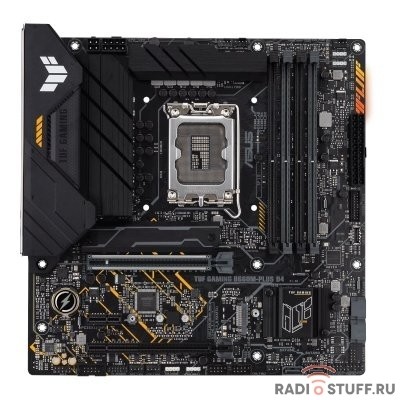 Материнская плата Asus TUF GAMING B660M-PLUS D4 Soc-1700 Intel B660 4xDDR4 mATX AC`97 8ch(7.1) 2.5Gg RAID+HDMI+DP