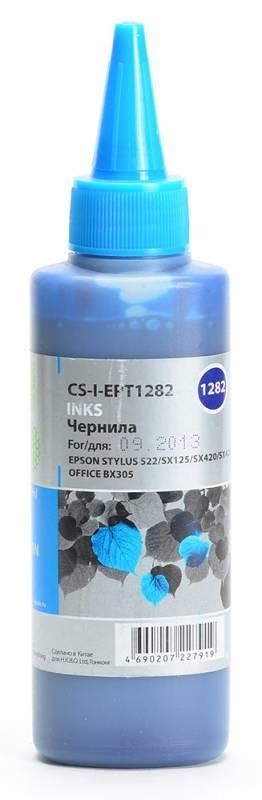 Чернила CYAN 100ML S22/SX125 CS-I-EPT1282 CACTUS