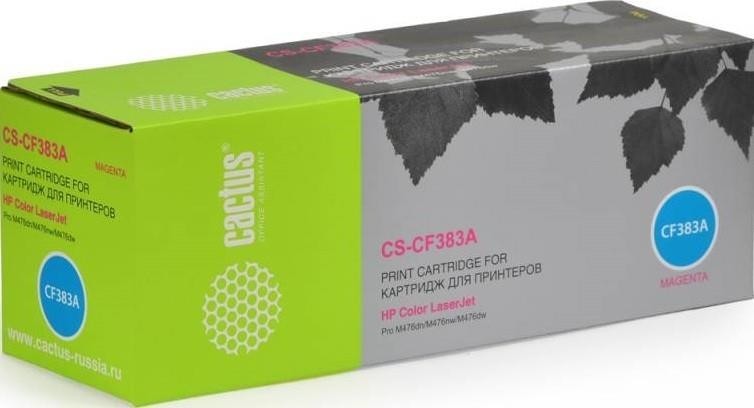Картридж MAGENTA /M476DN/M476NW 2.7K CS-CF383A CACTUS