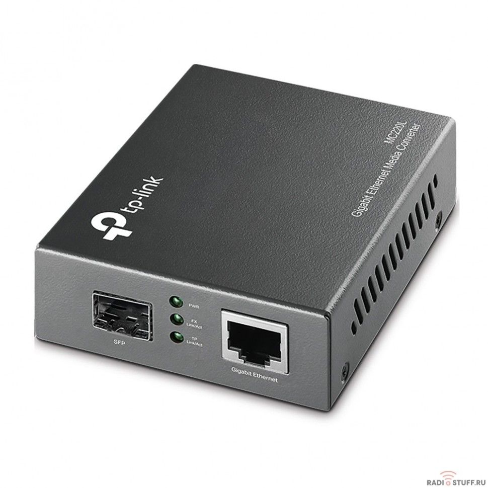 TP-Link MC220L Гигабитный Ethernet медиаконвертер