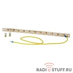 Hyperline TGRD-19 Медная панель заземления, 19"