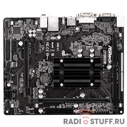 ASROCK D1800M RTL {J1800, DDR3, PCI-E, 5.1ch Audio, SATAII, GBL, D-Sub, DVI, HDMI, mATX}