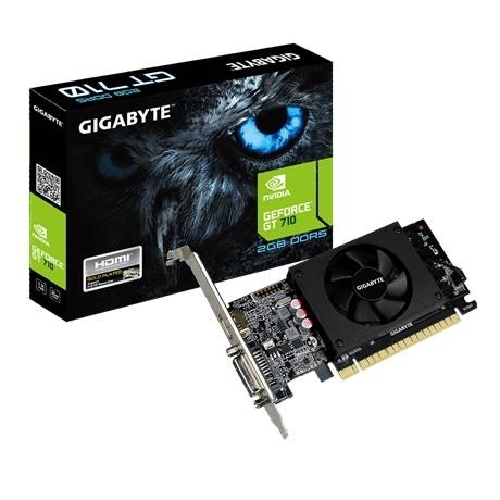 Видеокарта PCIE8 GT710 2GB GDDR5 GV-N710D5-2GL GIGABYTE