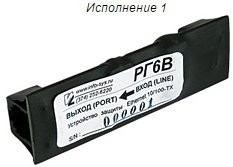 Грозозащита Info-Sys РГ6 Исп.1 (female-female)