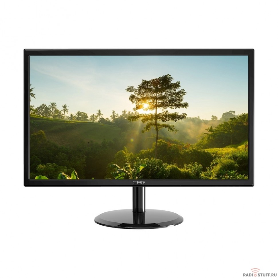 CBR LCD Монитор 24" MF-2401  VA, 1920x1080, 75Гц, 1*VGA, 1*HDMI, черный, кабель HDMI 1.5м в комплекте [LCD-MF2401-OPC]
