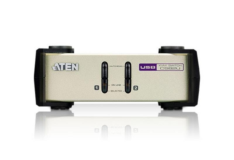 KVM-переключатель Aten CS82U-AT, PS2 USB 2PORT 