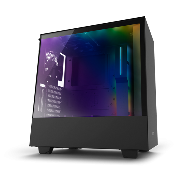 NZXT CA-H500W-B1 H500i SMART ATX MATTE BLACK/BLACK