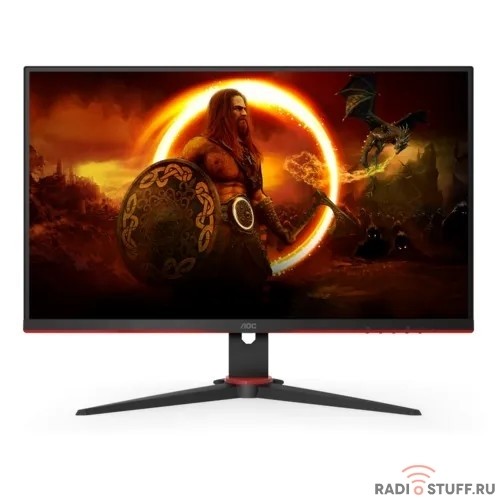 LCD AOC 23.8'' 24G2SAE {VA 1920х1080 350cd 178/178 3000:1 4ms D-Sub 2xHDMI DisplayPort Tilt Swivel Speakers Curved}