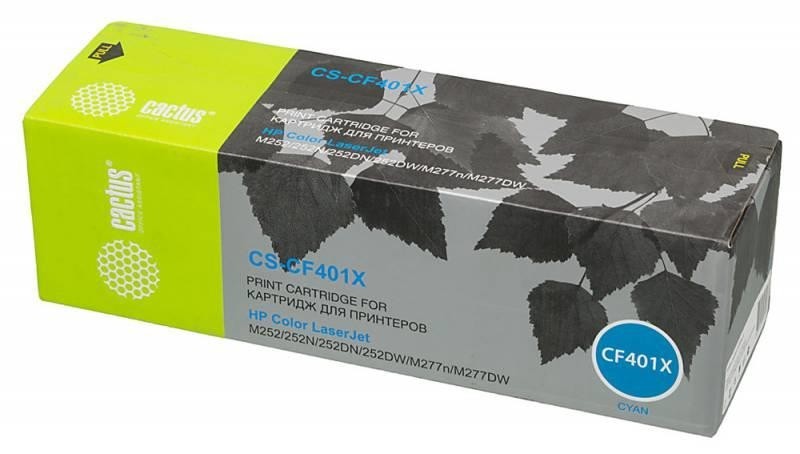 Картридж CYAN /M252/252N/252DN 2.3K CS-CF401X CACTUS