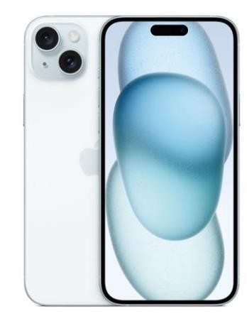 Смартфон APPLE IPHONE 15 PLUS/256 Гб RAM 6Гб синий/Наличие WiFi/Наличие 3G/LTE/Наличие 4G/5G/Only eSIM MTXJ3ZA/A