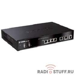 Беспроводной контроллер с 6 портами 10/100/1000Base-T и 2 USB-портами, D-Link 