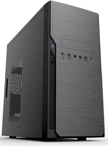 Корпус FOXLINE L-628-FZ450R-U32 MidiTower 450 Вт ATX MicroATX Цвет черный FL-628-FZ450R-U32