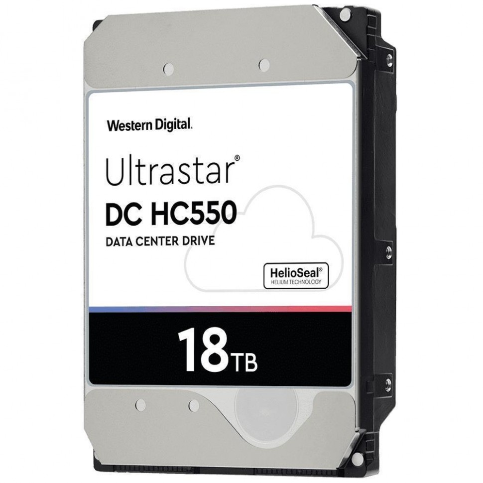 Жесткий диск SATA 18TB 7200RPM 6GB/S 256MB DC HC550 0F38459 WD